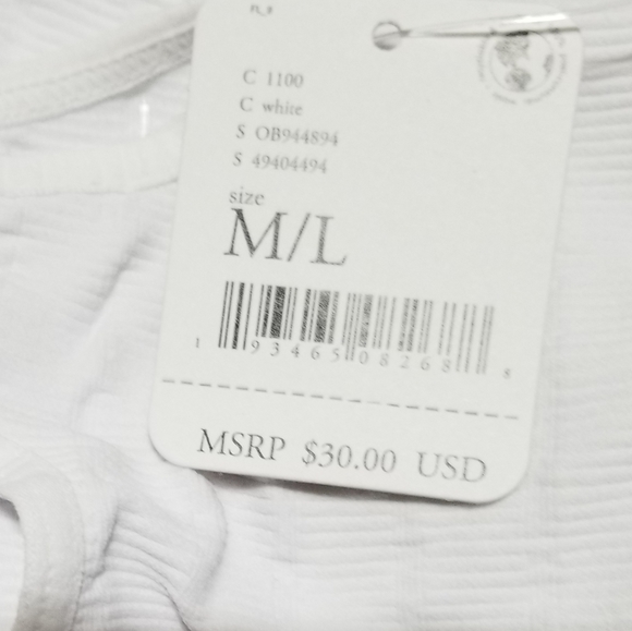 NWT FP Bundle - 2 Movement Happiness Runs Square Neck Crop Top - Picture 4 of 7